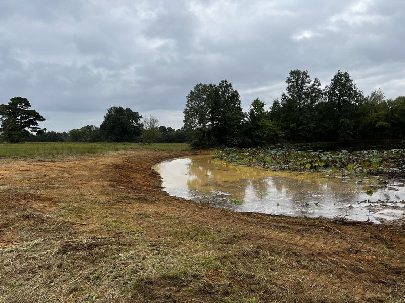 Extending a pond